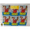 Image 1 : 6 UNOPENED OPC WAX PACKS 1989