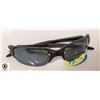Image 1 : 1 PAIR OF BLACK  OAKLEY REPLICA SUNGLASSES