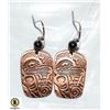 Image 1 : NATIVE RAVEN EARRINGS