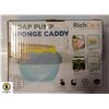 Image 1 : NEW SOAP PUMP SPONGE CADDY HOLDS 400ML