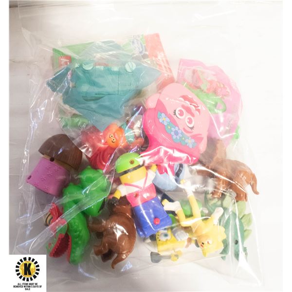 BUNDLE OF NEW & OPEN MCDONALDS COLLECTIBLE TOYS