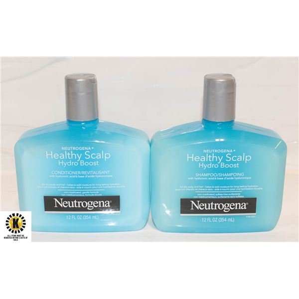 2 NEUTROGENA HEALTHY SCALP HYDRO BOOST,