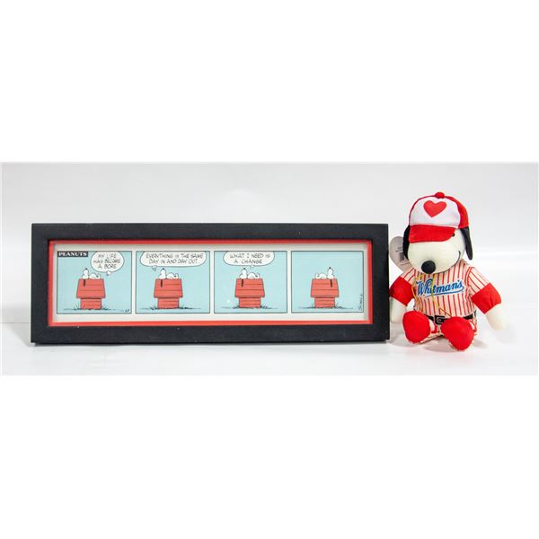 HALLMARK FRAMED PEANUTS