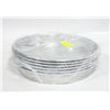 6 NEW ALUMINUM PIZZA PANS 11"