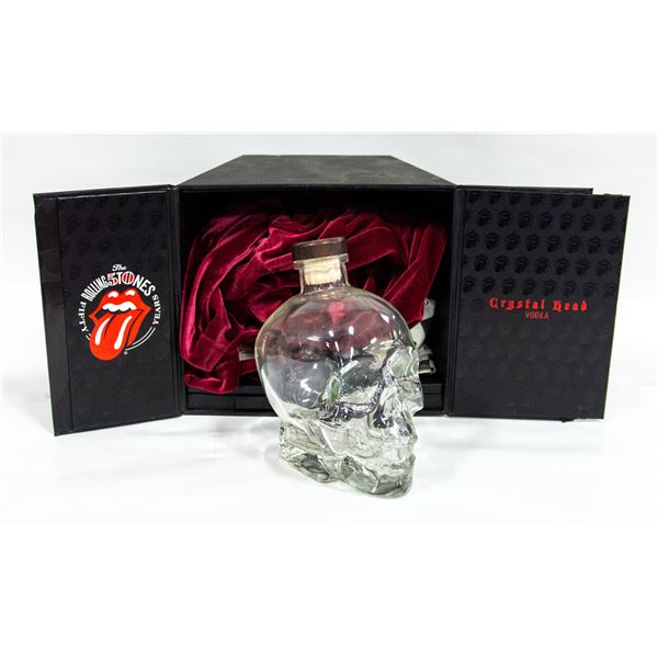 ROLLING STONES 50TH CRYSTAL SKULL SET