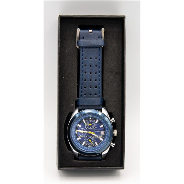 NEW CITIZEN *REPLICA* "BLUE ANGELS" QUARTZ-DRIVE