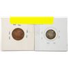 Image 2 : CANADA 92.5% SILVER 5 CENTS & 1928 CENT