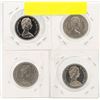 Image 2 : LOT OF 4 1970'S CANADIAN 50 CENT PIECES