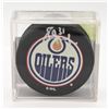 Image 1 : GRANT FUHR AUTHENTIC SIGNED OILERS PUCK