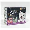 PACK OF 12 CEASER WET DOG FOOD