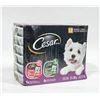 PACK OF 12 CEASER WET DOG FOOD