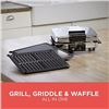 Image 1 : NEW BLACK AND DECKER 3 IN 1 WAFFLE MAKER
