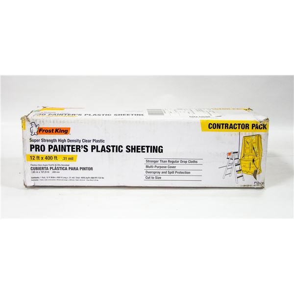 NEW CASE OF PRO PAINTER PLASTIC SHEETING