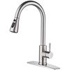 NEW REPACK FORIOUS BRUSHED KITCHEN FAUCET WITH