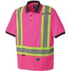 NEW PIONEER PINK/ROSE SZ SMALL REFLECTIVE SHIRT