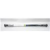 Image 1 : 28 - 43" BLACK TENSION ROD WITH NON SLIP ENDS