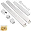 Image 1 : NEW DECORATIVE PVC LINE SET COVER KIT FOR SPLIT