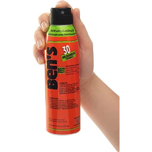 NEW 3 PACK OF BEN'S 30% DEET 170G ECO SPRAY WITH