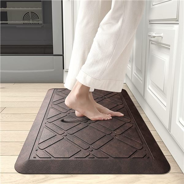 NEW REPACK DEXI 20 X 42  ANTI FATIGUE MAT, BROWN