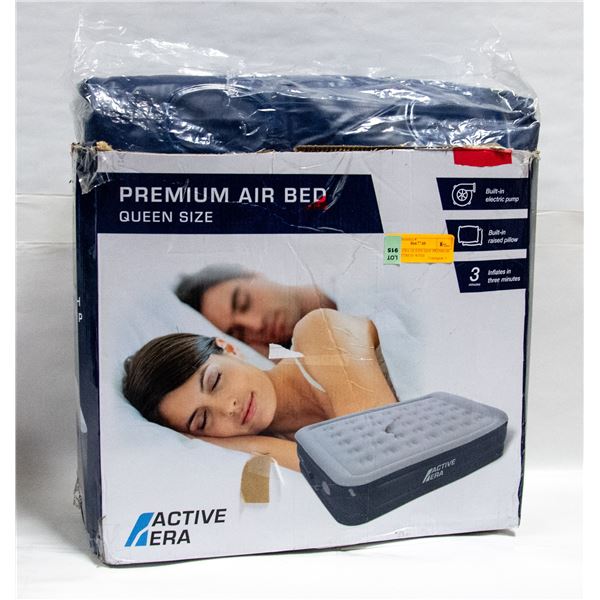 ACRIVE ERA QUEEN SIZE PREMIUM AIR MATTRESS WITH