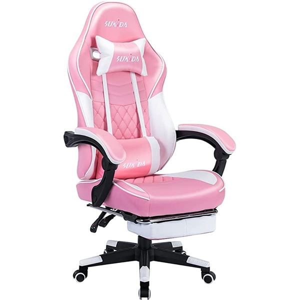 NEW IN BOX SUKIDA GAMING CHAIR WITH WAIST