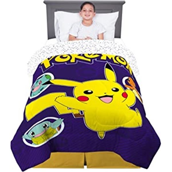 POKEMON 72  X 86  TWIN/DOUBLE SIZE COMFORTER