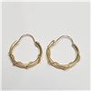 Image 1 : S160-74 14K HOOPS EARRINGS