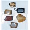 Image 1 : BUNDLE OF POLISHED GEMSTONE PENDANTS: RED JASPER,