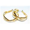 Image 1 : NEW .925 SILVER YELLOW GOLD PLATED