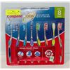 NEW COLGRATE TOTAL SOFT TOOTHBRUSHES 8 PACK