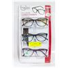 FOSTER GRANT LADIES READING GLASSES 3 PACK +3.00