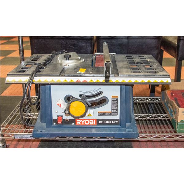 RYOBI 10" TABLE SAW