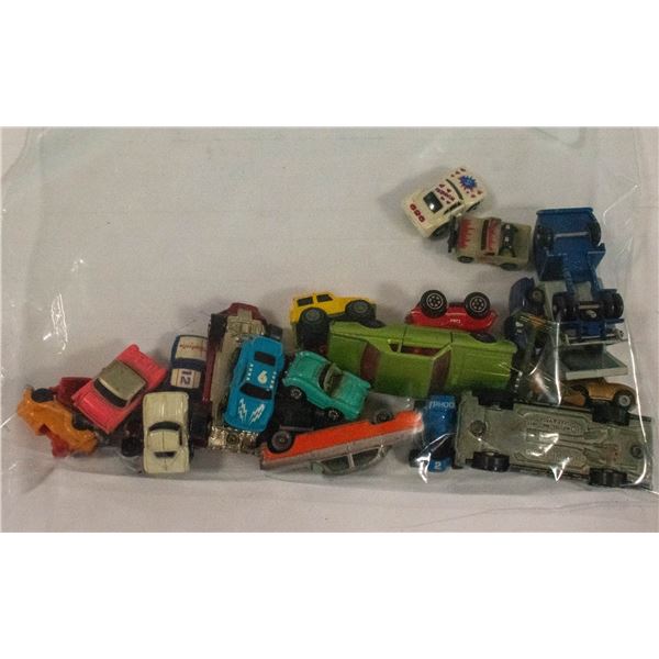 LOT VINTAGE TOY CARS MICRO MACH ETC