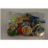 Image 1 : LOT ASSORTED PIN BACK BUTTONS