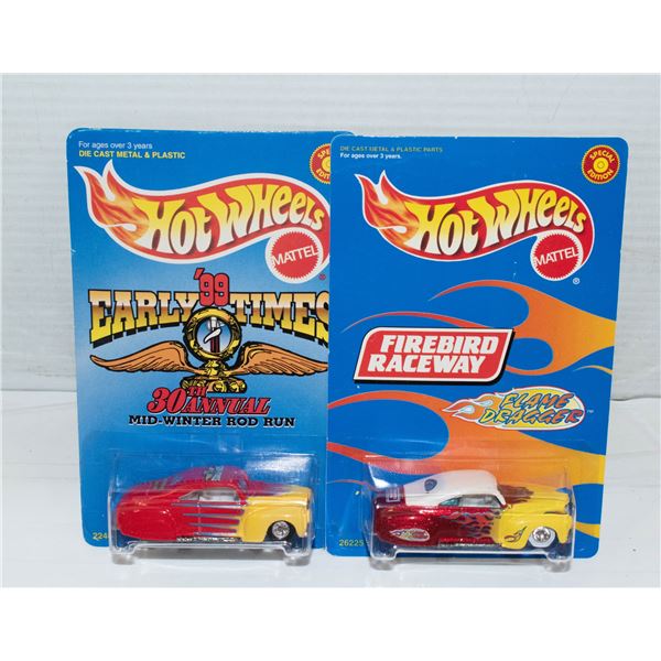 2 NEW HOT WHEELS - 1941 FORD - "TAIL DRAGGER"