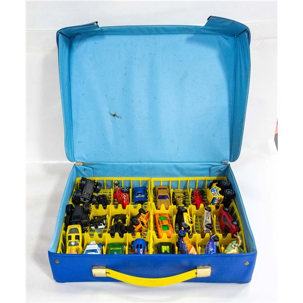 ESTATE MATCHBOX CAR CASE FULL OF CARS-ESTATE