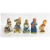 Image 1 : FLAT OF ASSORTED PORCELAIN FIGURINES