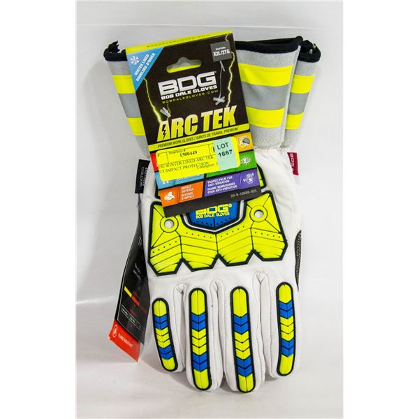 BDG WINTER LINED ARC TEK CUT/IMPACT PROTECTION/