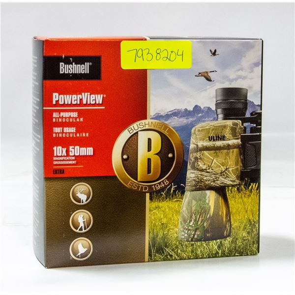 NEW SEALED BUSHNELL POWERVIEW ALL-PURPOSE 10X50MM
