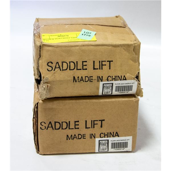 TWO NEW POWERFIST SADDLE LIFTS