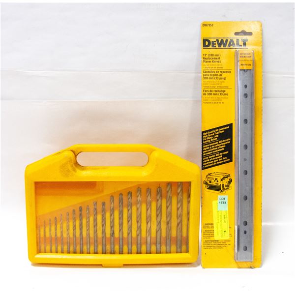 DEWALT 13" REPLACEMENT PLANER KNIVES WITH SET OF