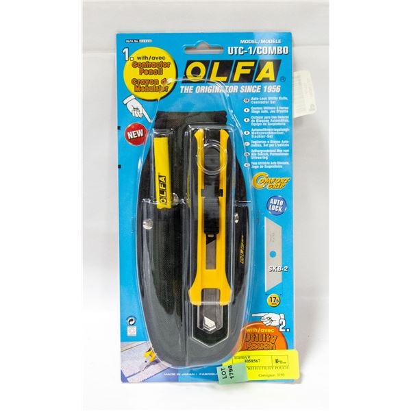 NEW UTILITY KNIVE WITH POUCH