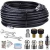Image 1 : NEW REPACK CREEXEON SEWER JETTER KIT WITH 100FT
