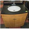 Image 1 : STONE TOP VANITY SINK H-37"(WITH FAUCET) W-24"