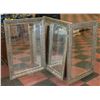 Image 1 : 3 LARGE ORNATE STYLE MIRRORS 31" X 34"