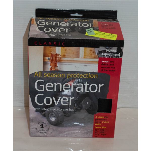 CLASSIC ALL-SEASON GENERATOR COVER X-LARGE