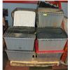 Image 1 : PALLET OF TOTES - VARIOUS TYPES AND SIZES