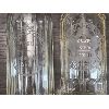 Image 2 : LOT OF 2 - SELTZER BOTTLES WITH ETCHED DECALS 