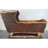 Image 1 : PRIMITIVE WOODEN CRADLE W/ DOVETAIL CONSTRUCTION