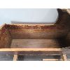 Image 2 : PRIMITIVE WOODEN CRADLE W/ DOVETAIL CONSTRUCTION